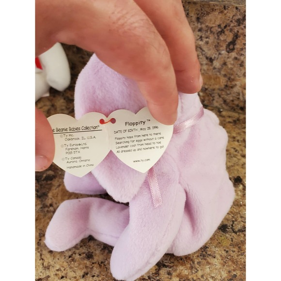 Floppity TY Beanie Baby RARE PVC Pellets errors! - Picture 3 of 5